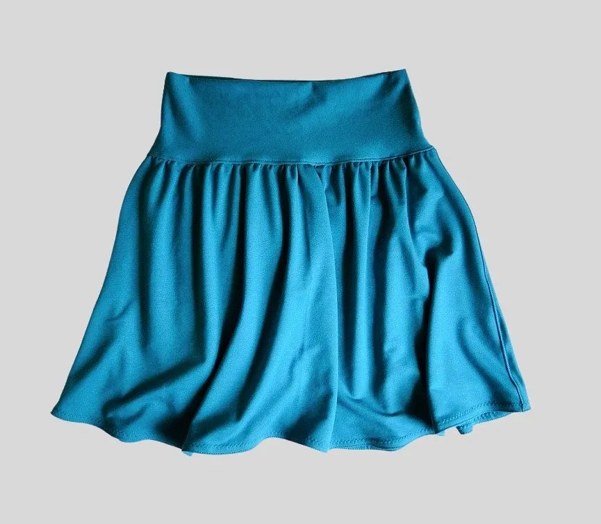 Flare cotton women's skirt