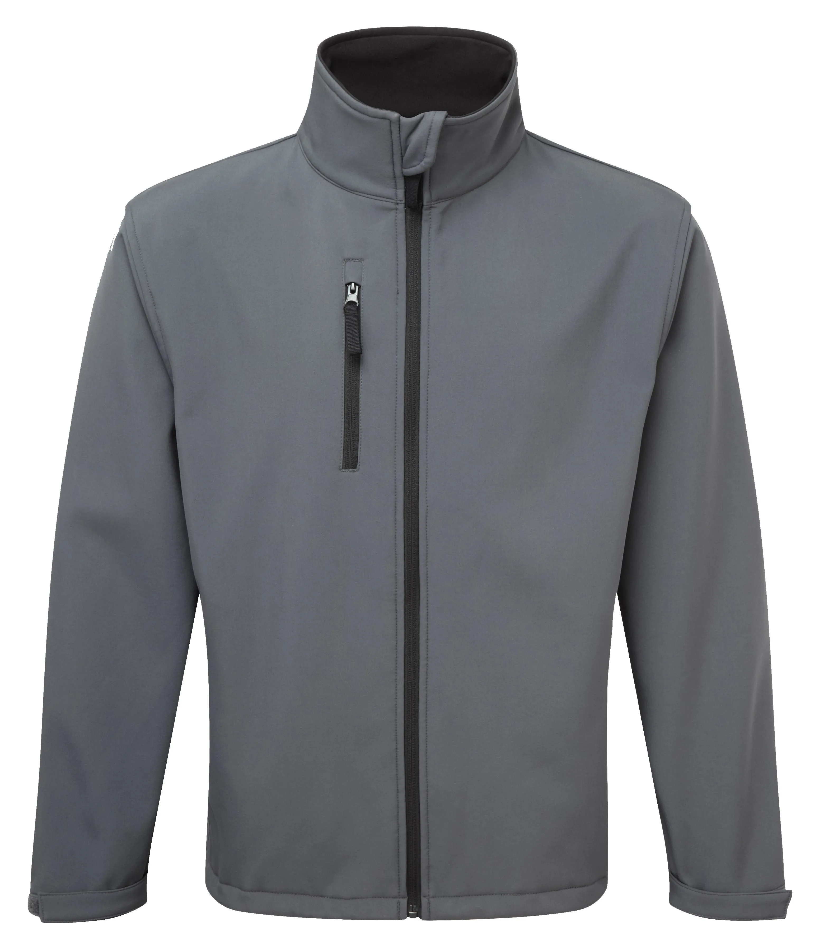 Fort Selkirk Water Resistant Breathable Softshell Jacket-GREY