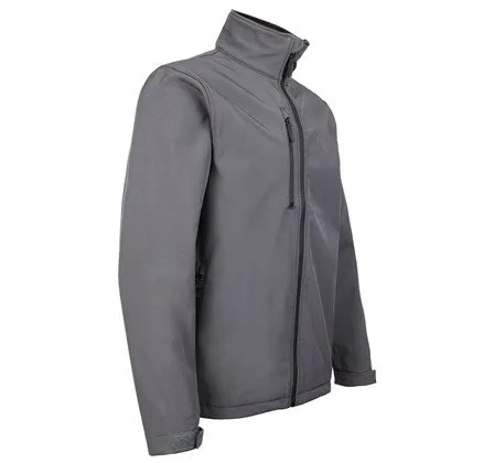 Fort Selkirk Water Resistant Breathable Softshell Jacket-GREY