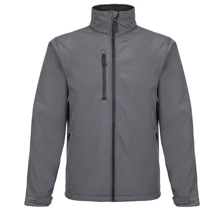 Fort Selkirk Water Resistant Breathable Softshell Jacket-GREY