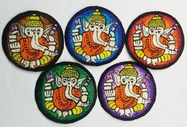 Ganesh Patches (Pack Of 5)