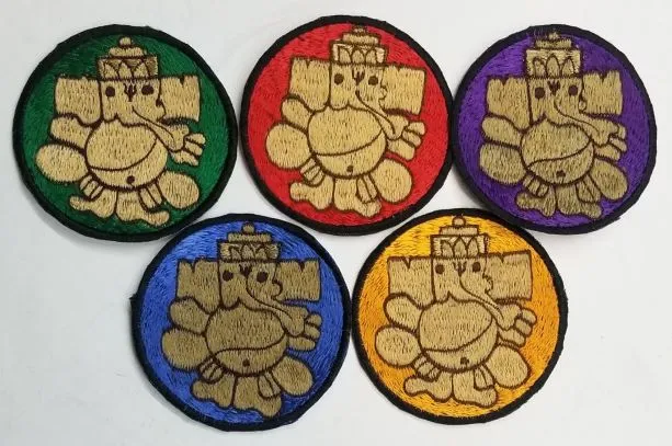 Ganesh Patches (Pack Of 5)