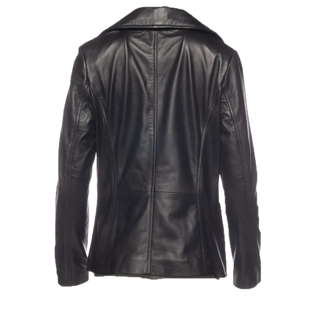 Hailey Biker Jacket with Double lapels