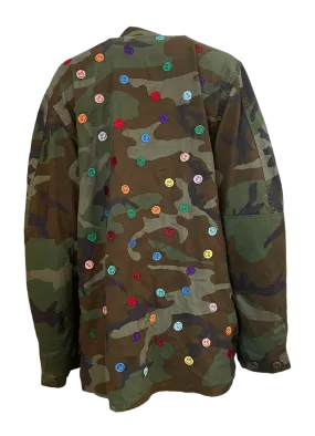 Happy Pills Vintage Camo Jacket