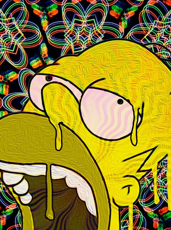 Homer Blotter Hoodie