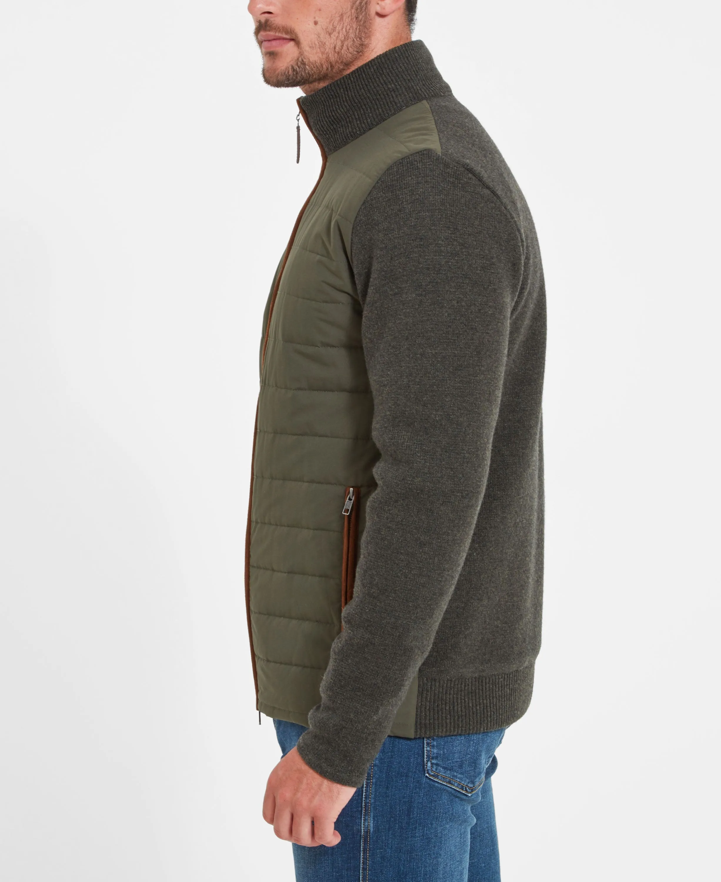 Hybrid Aerobloc Jacket - Loden Green