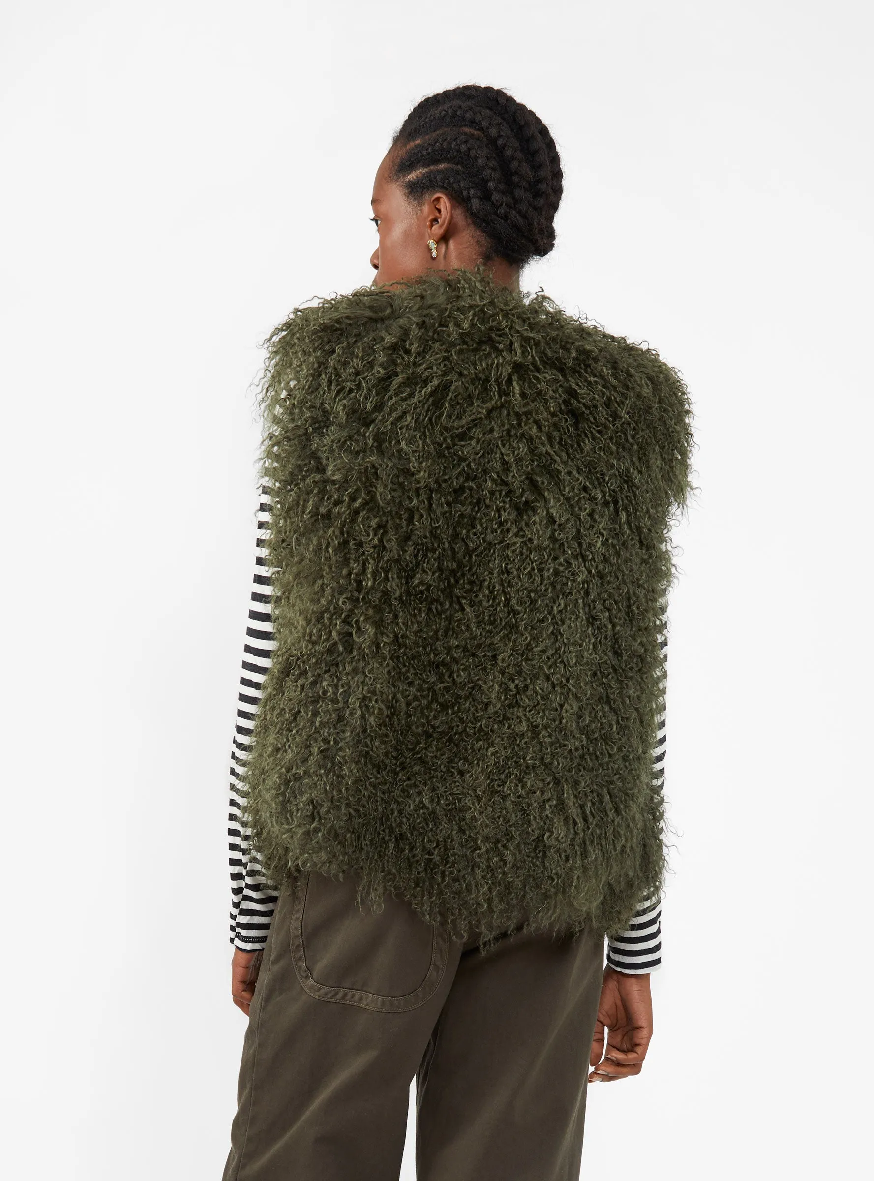 Imagen Vest Suede Toscana Green