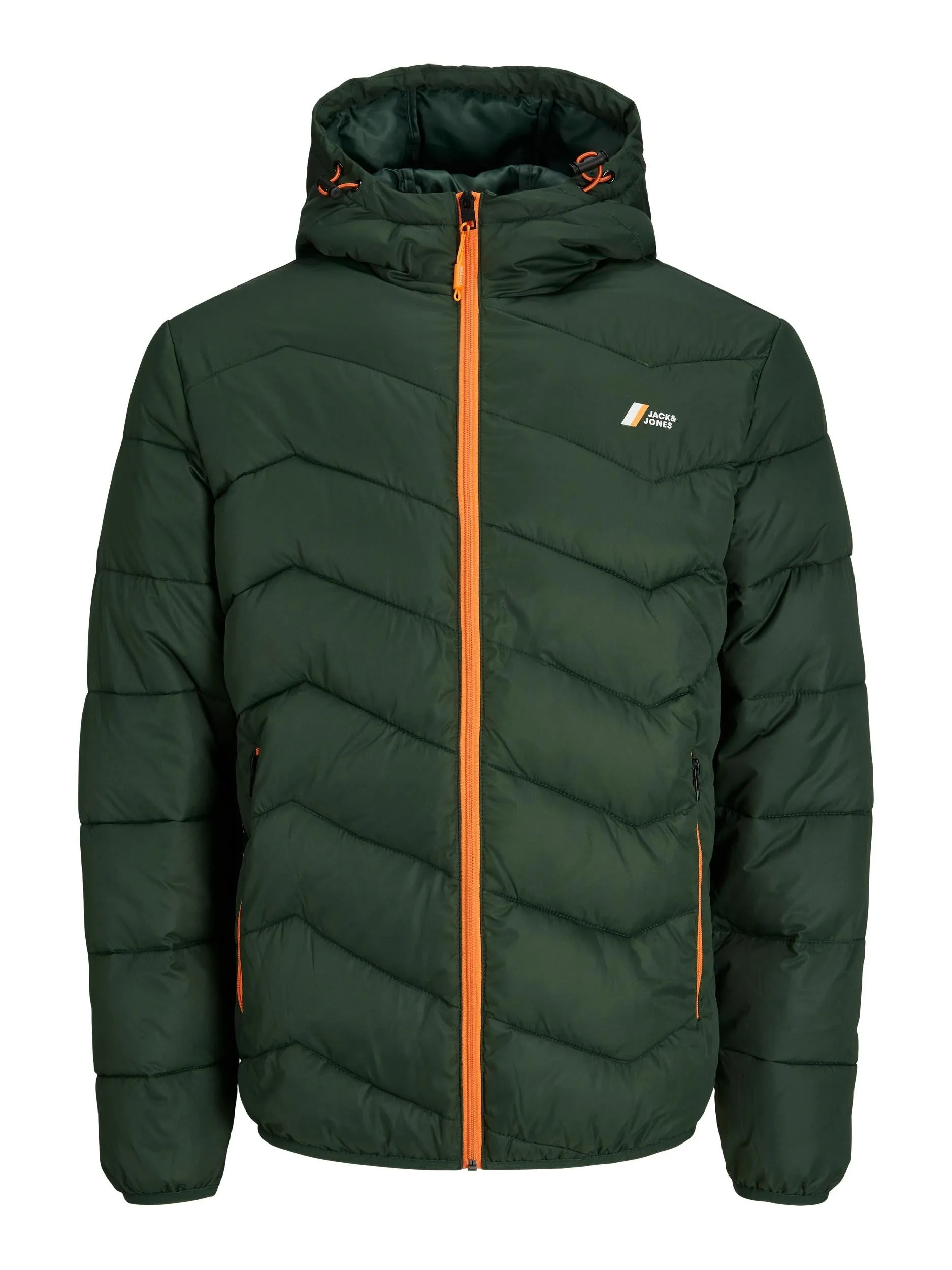 Jack & Jones Hype Puffer Jacket-MOUNTAIN GRN