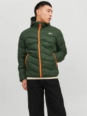 Jack & Jones Hype Puffer Jacket-MOUNTAIN GRN