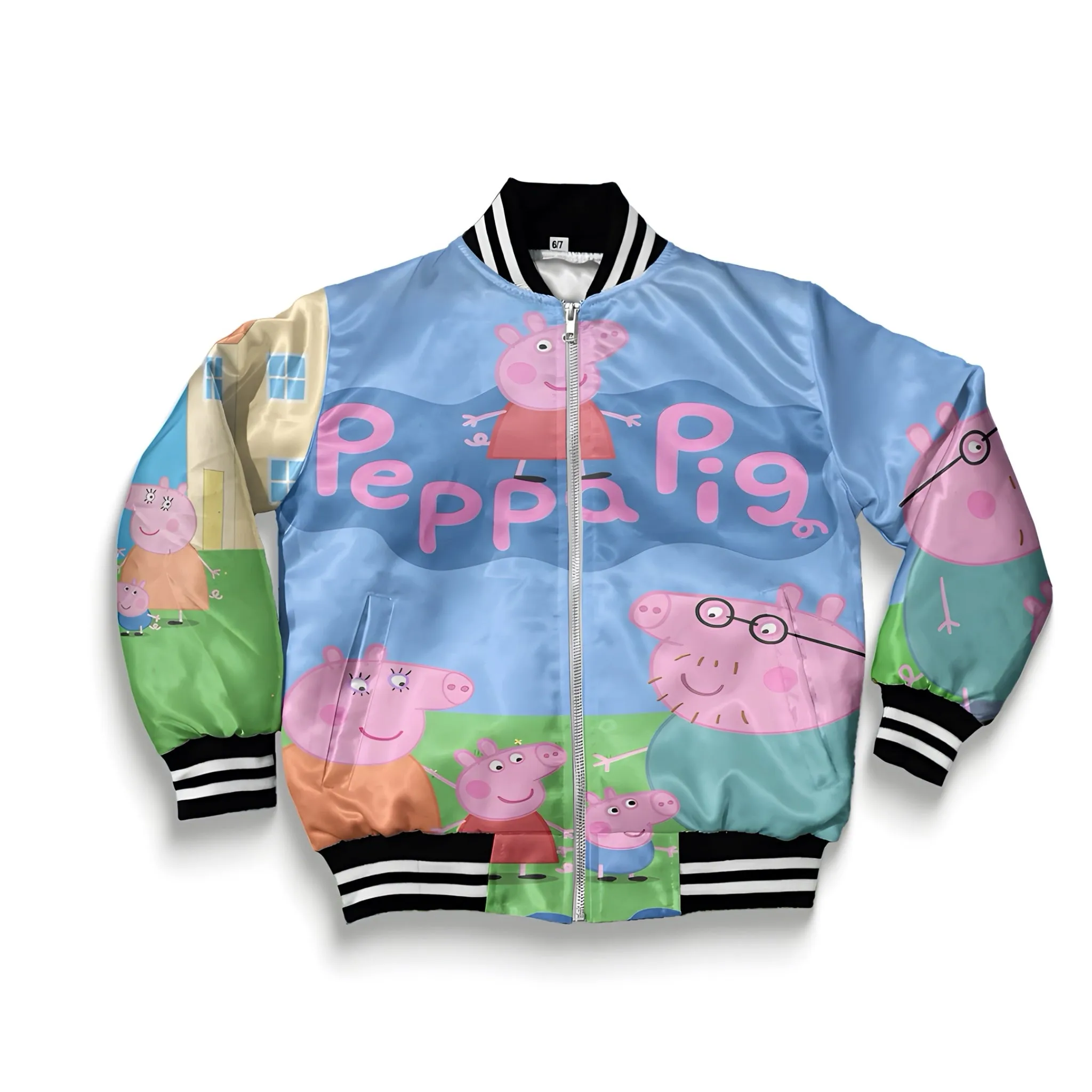 Kids Blue Peppa Bomber