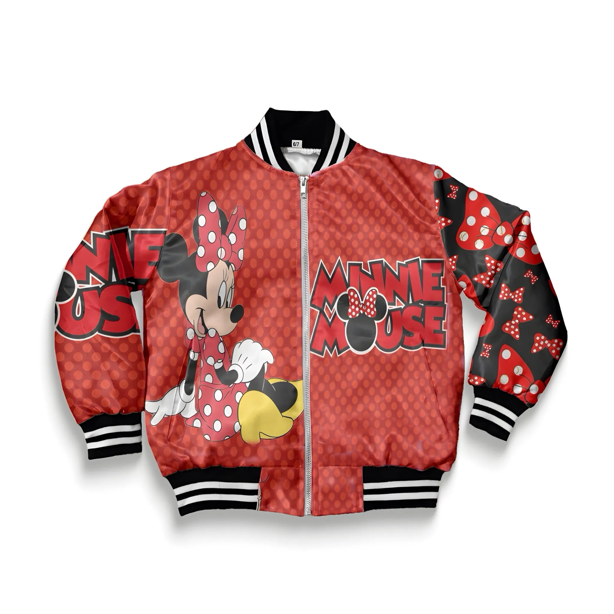 Kids Red minnie Bomber