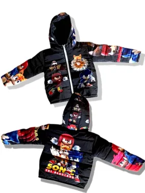 Kids Sonic black Puffer