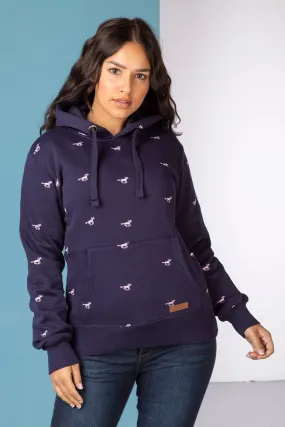 Ladies Embroidered Hoodie - Emily