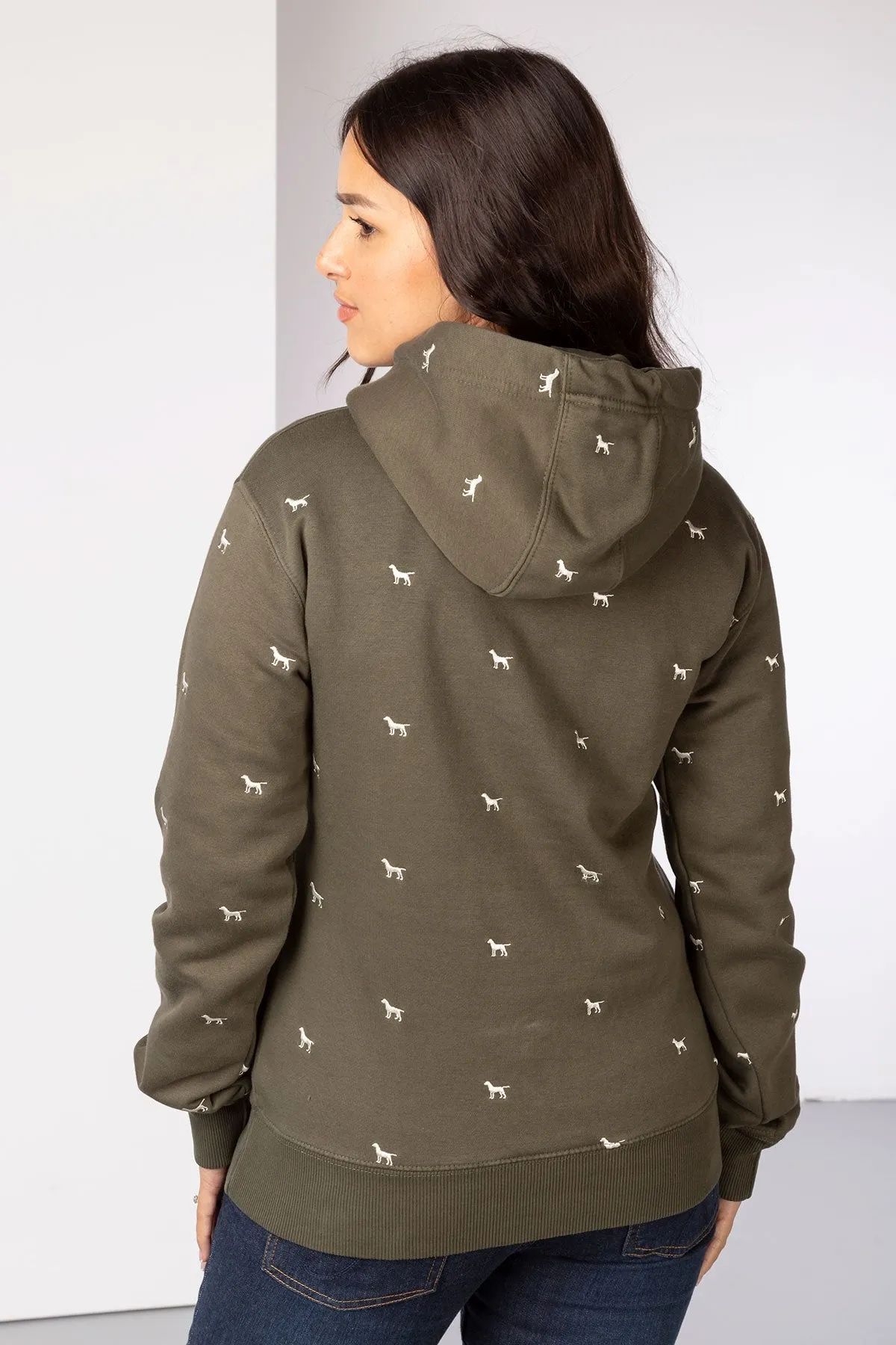 Ladies Embroidered Hoodie - Emily