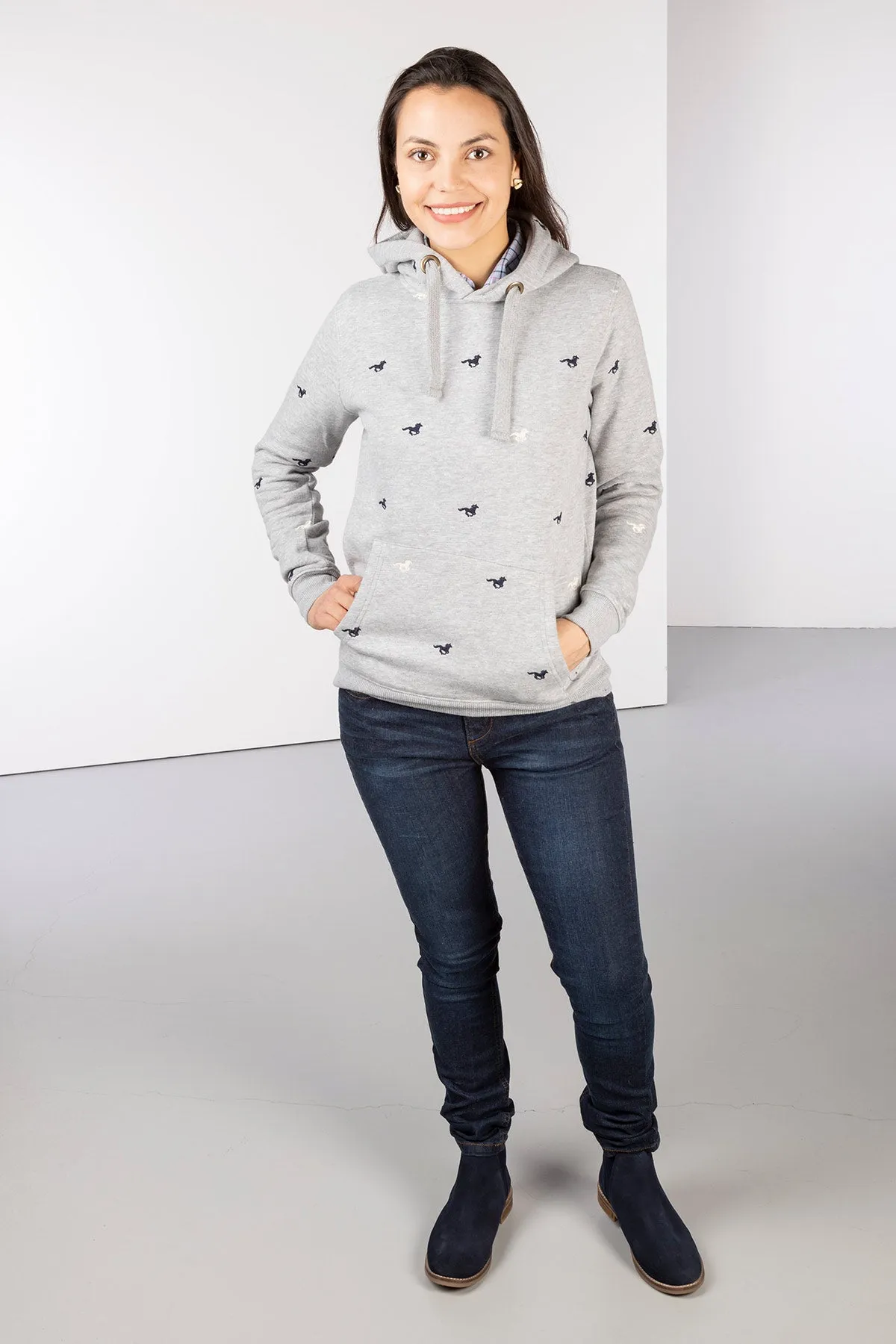 Ladies Embroidered Hoodie - Emily