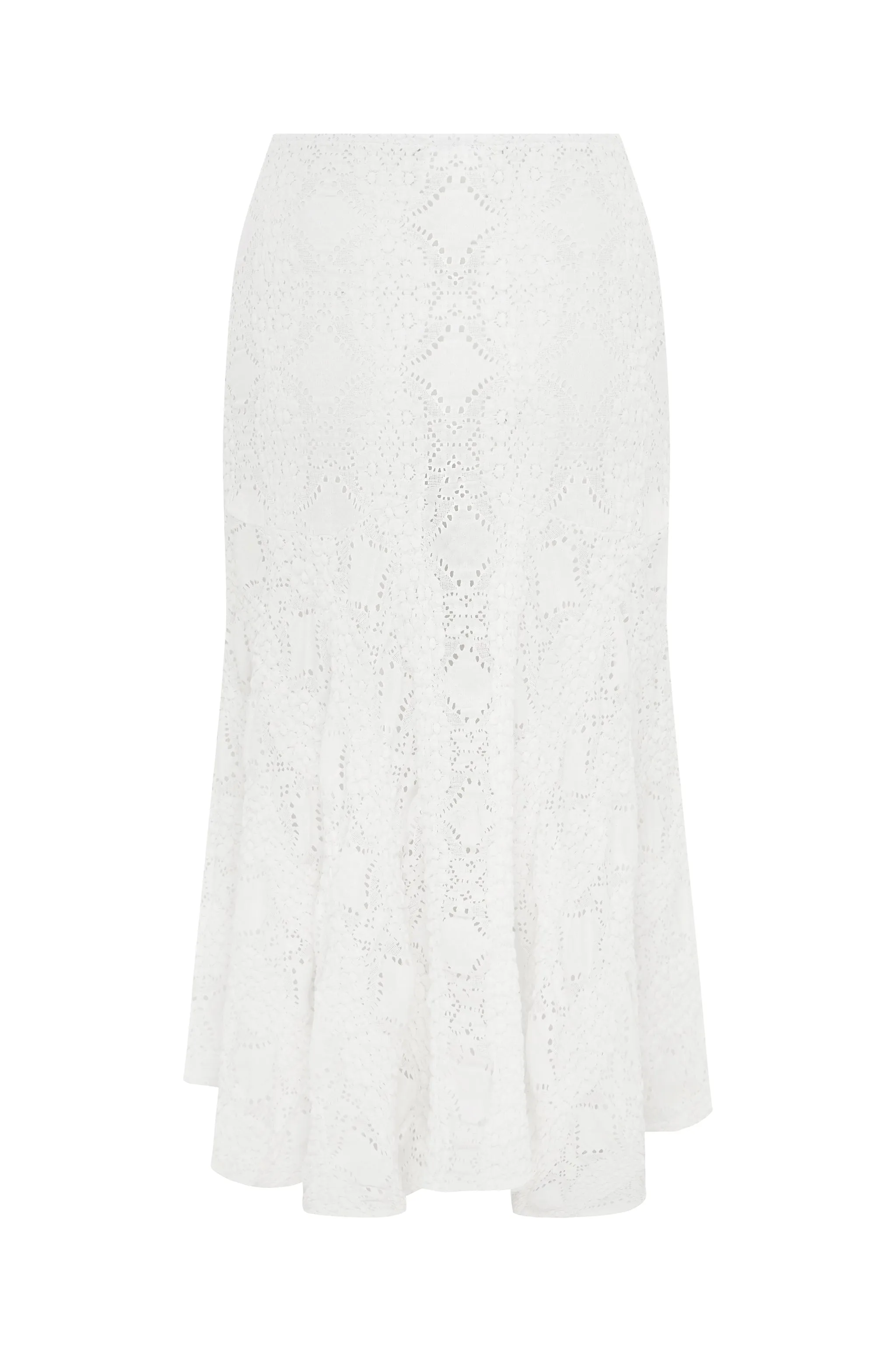 Maeve Midi Skirt | White