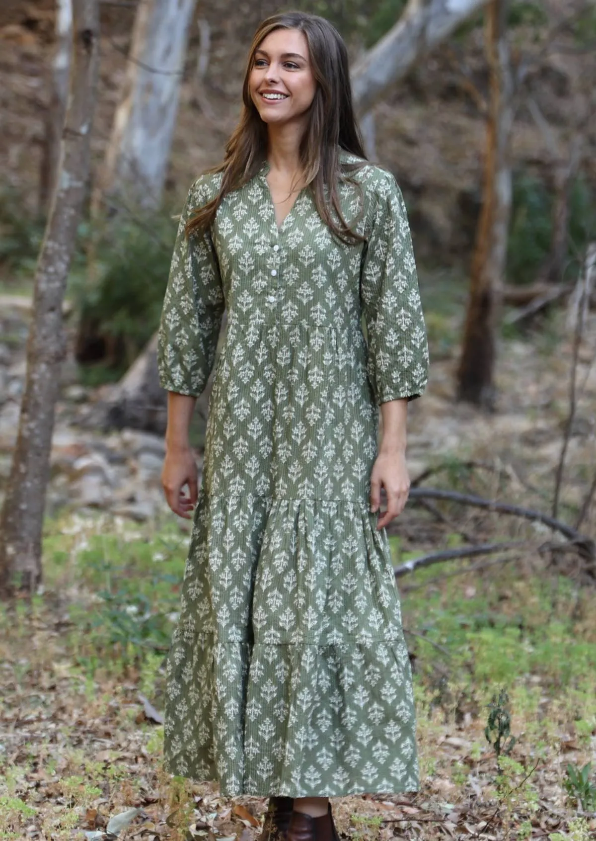 Malli Tiered Maxi Dress