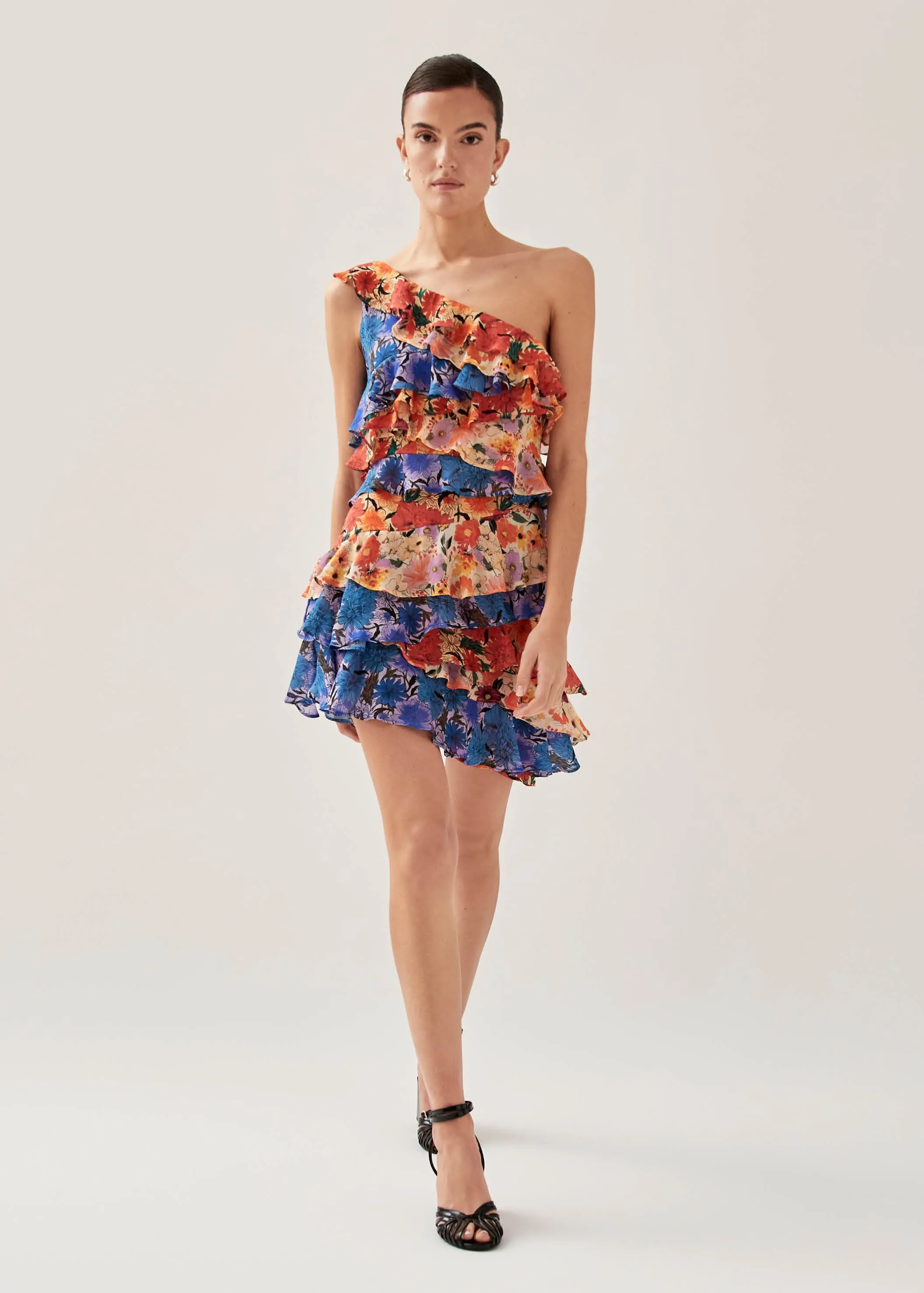 Marguerite Print Floral Multicolor Top