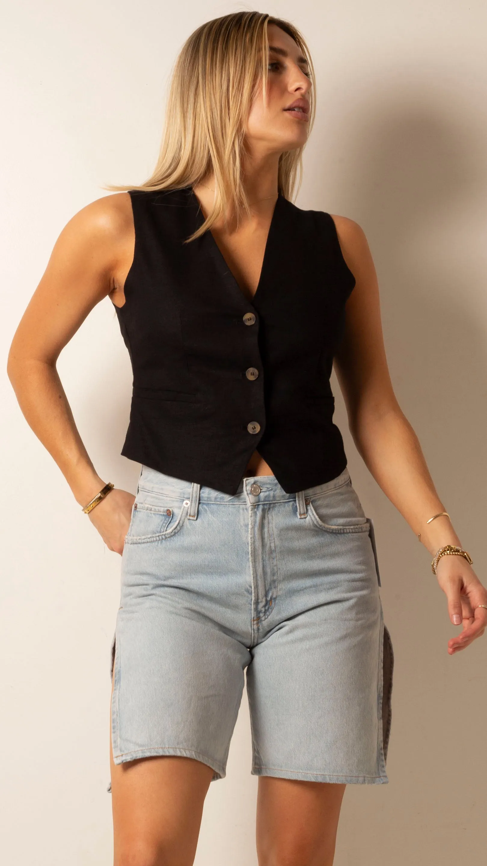 Melody Vest - Black