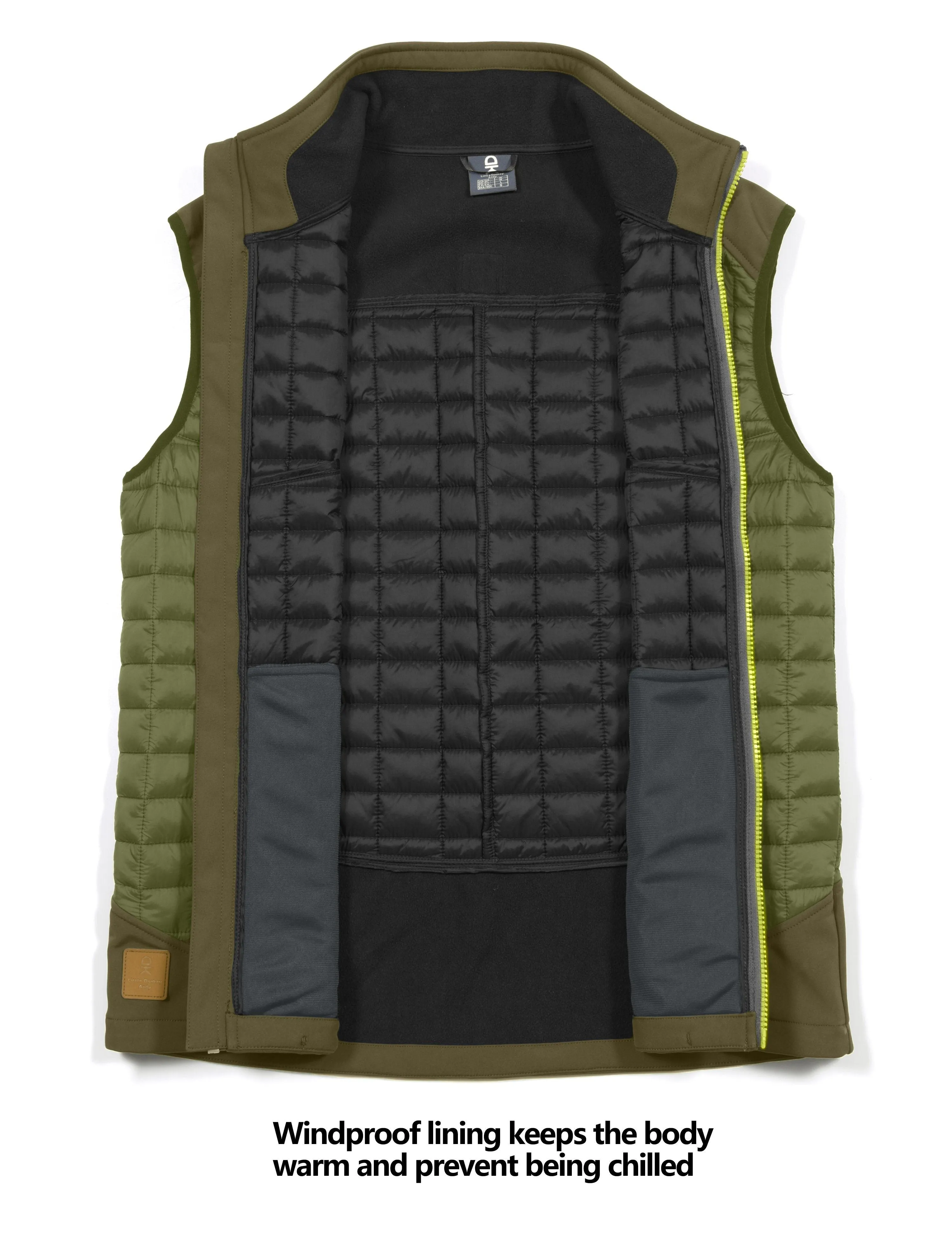 Men's Lightweight Running Golf Puffer Vest