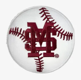 Mississippi State Baseball Iron-On Patch