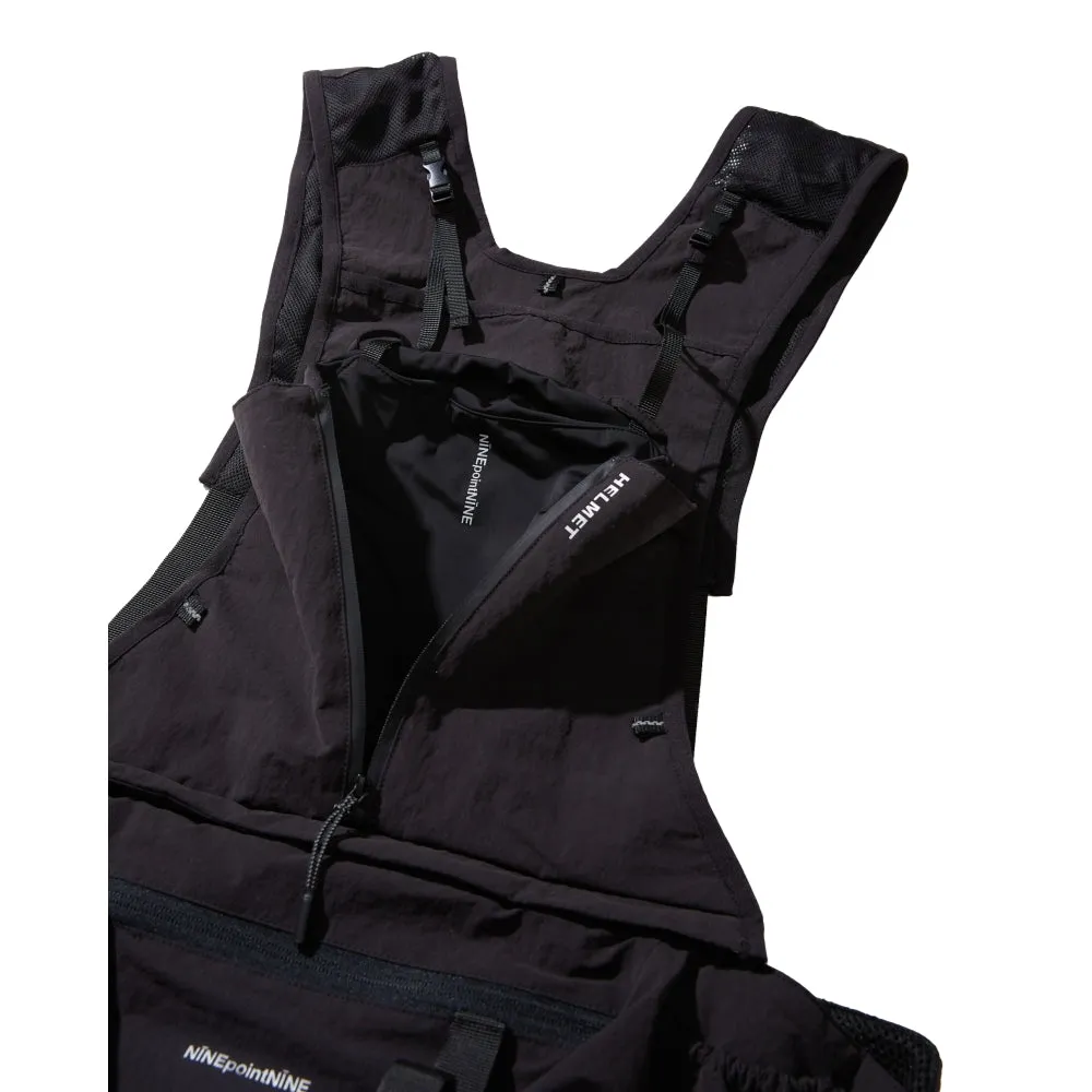 NINE POINT NINE FIXEIE DAY VEST-BLACK