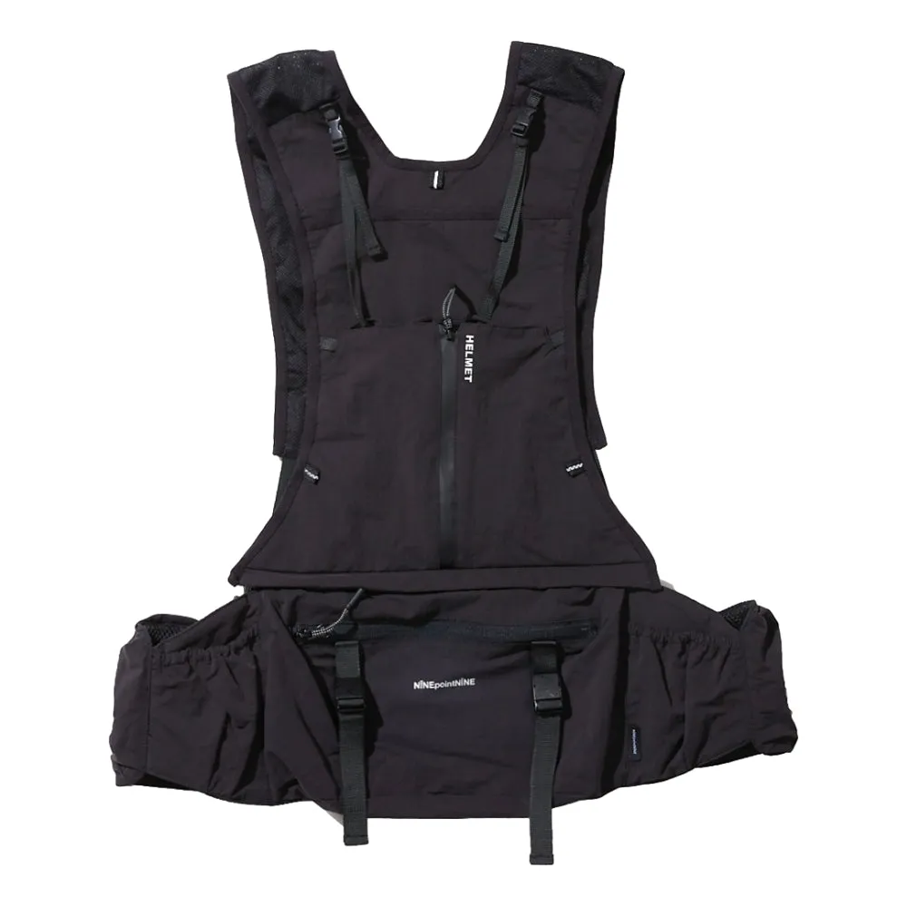 NINE POINT NINE FIXEIE DAY VEST-BLACK