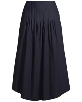 Olympia Midi Skirt Navy