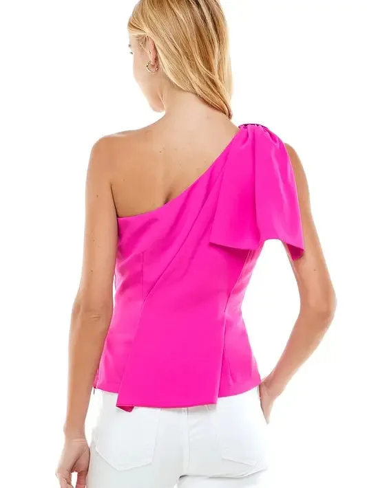 One Shoulder Asymmetrical Top