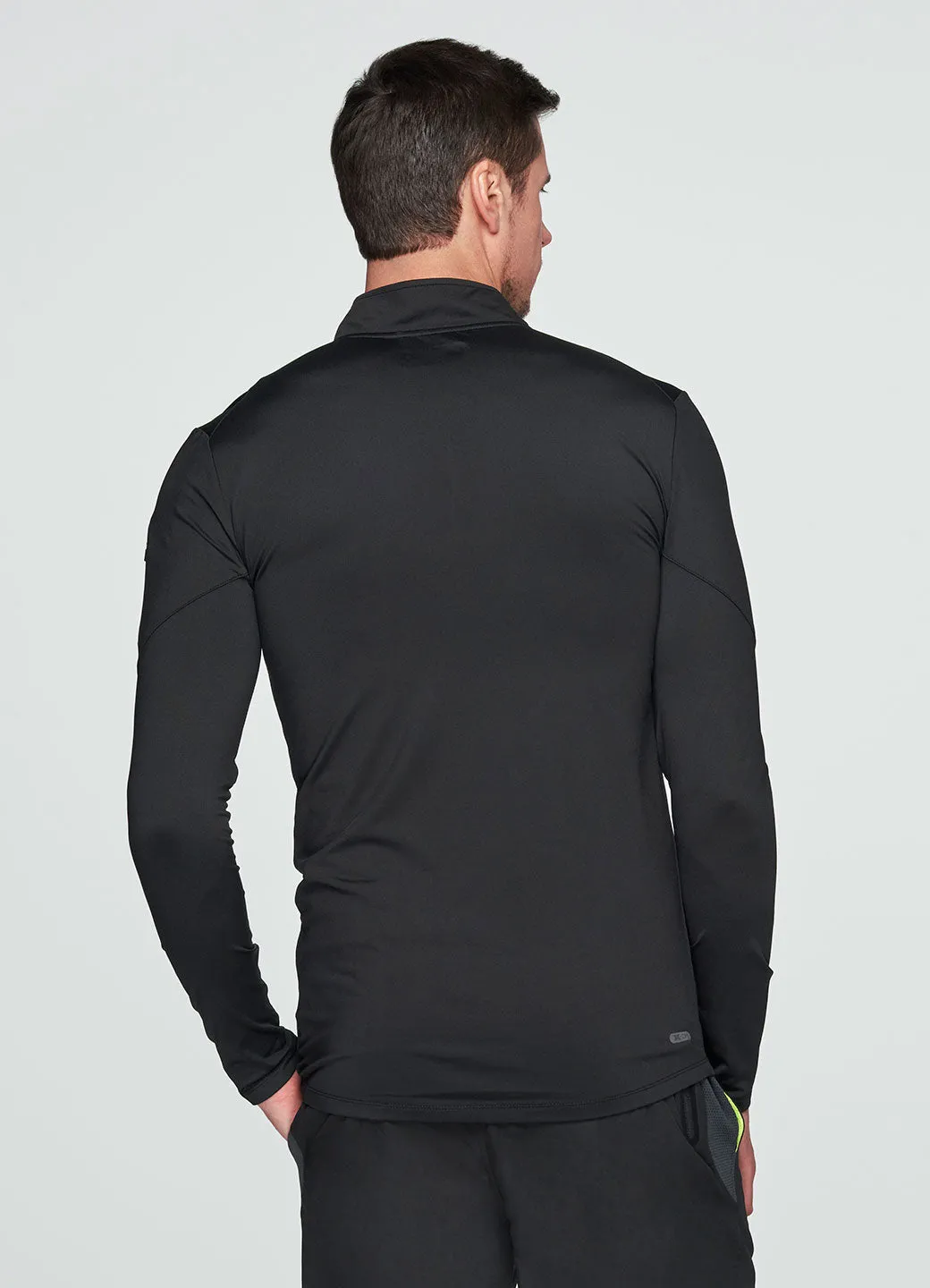 Prime Compression 1/4 Zip Base Layer Tee