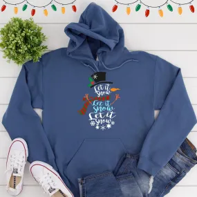 "Let It Snow" Hoodie - Several Colors Available