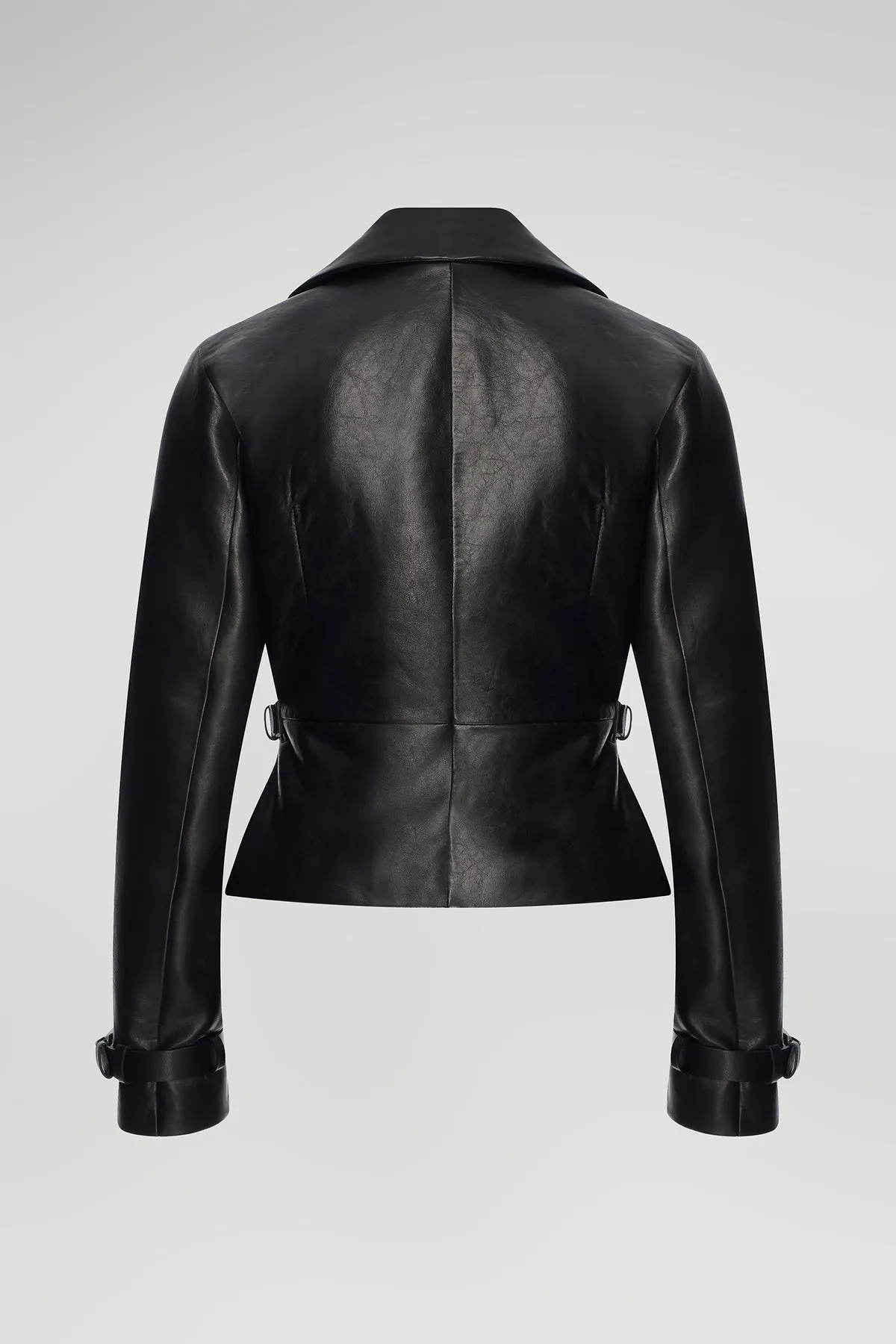 Rosie - Premium Quality Black Leather Jacket for Women