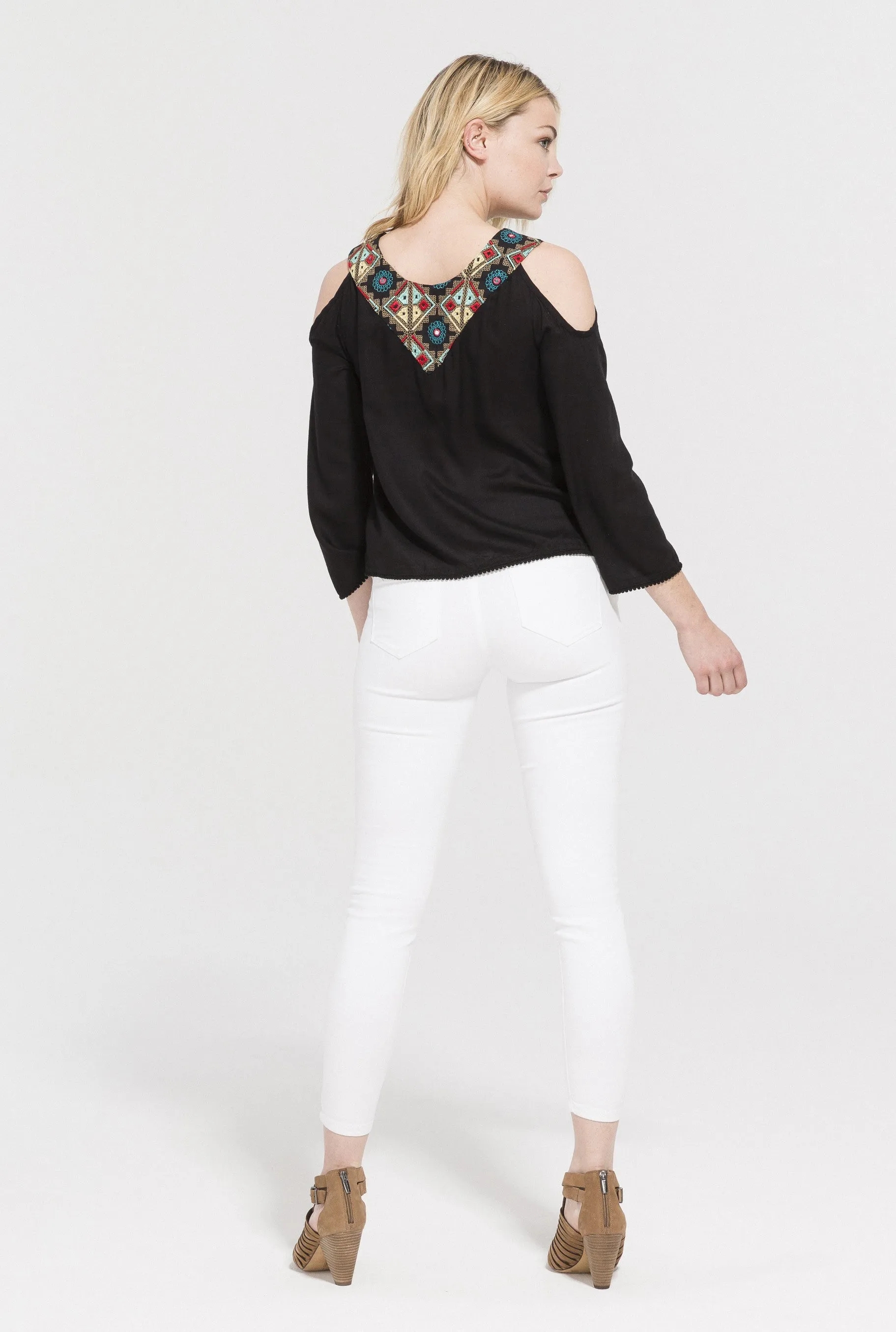 Ruby Cold Shoulder Top