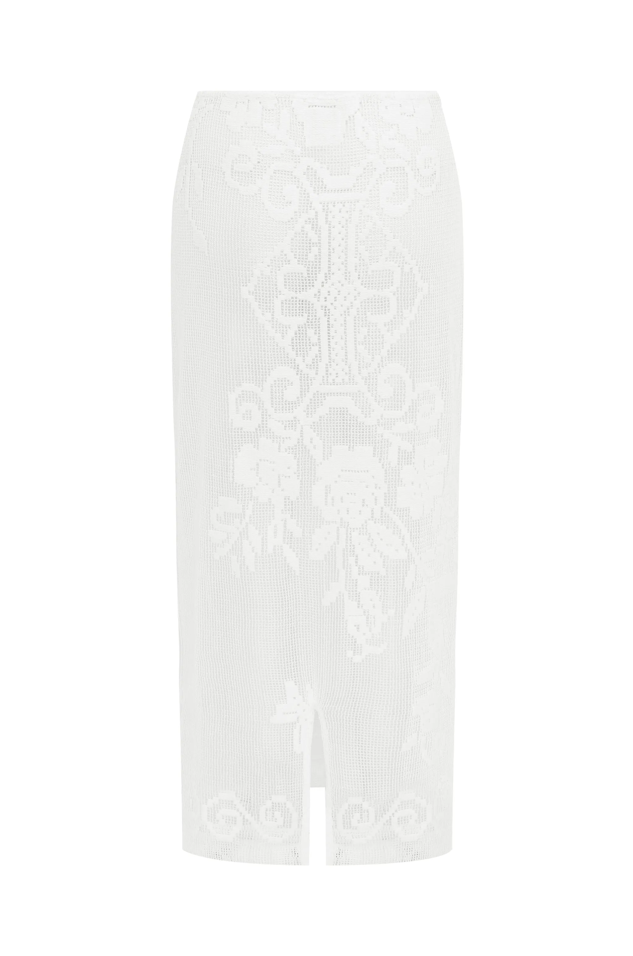 Saint Midi Skirt | White