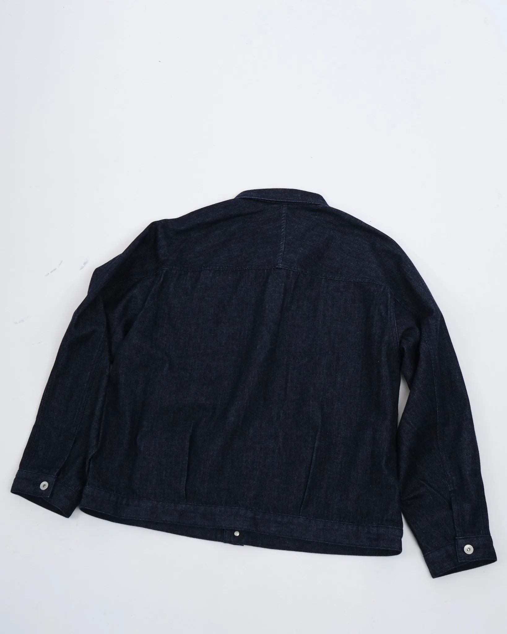 Short Denim Jacket Indigo