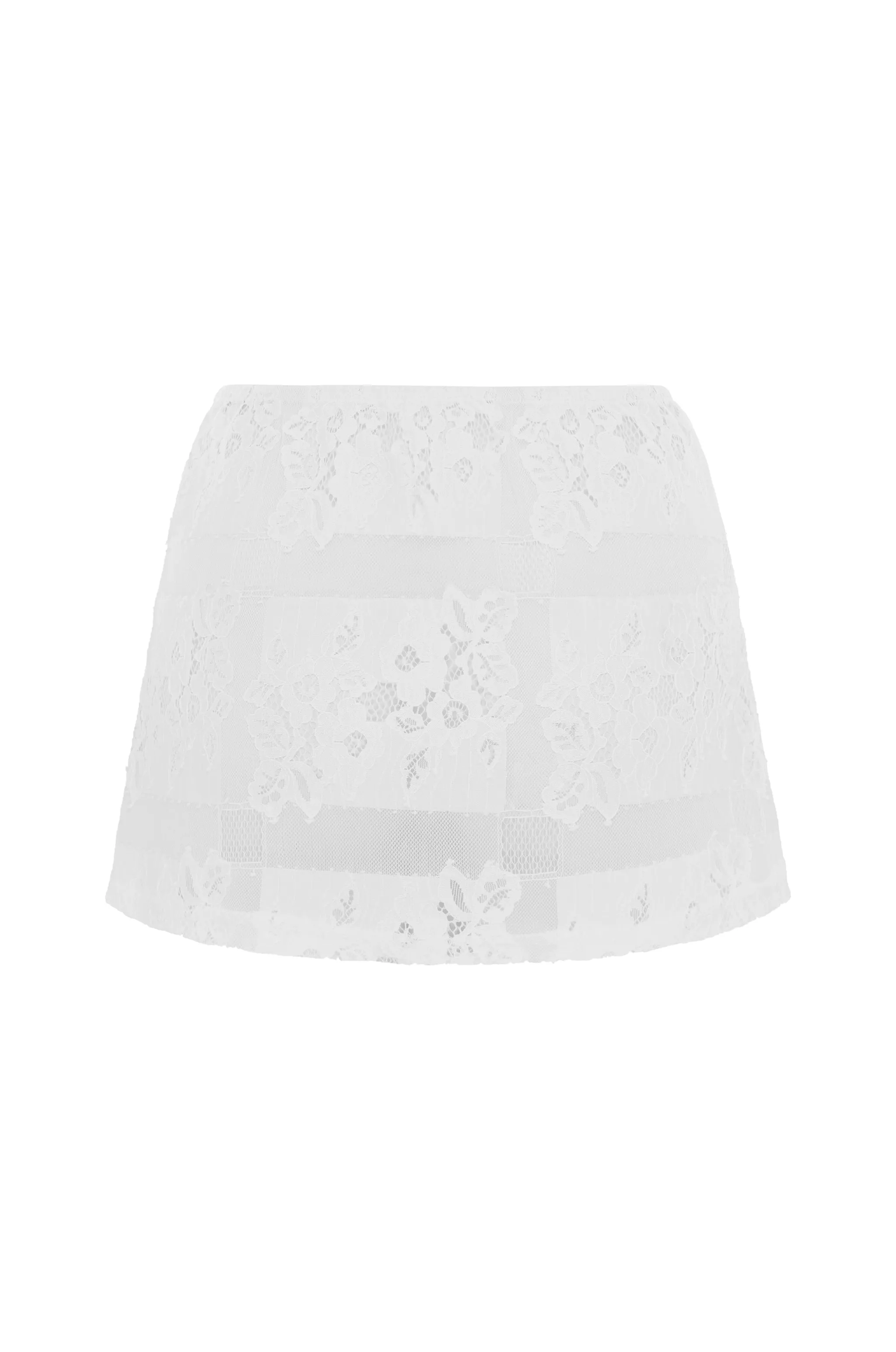 Simi Mini Skirt | White