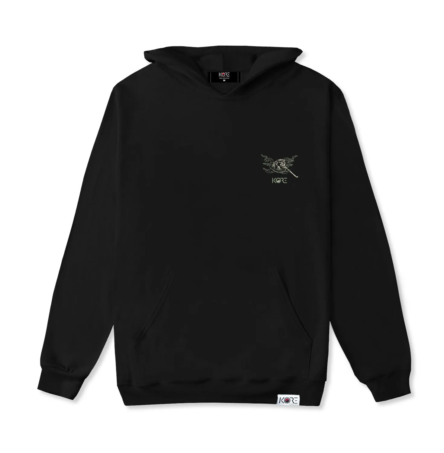 TIGER ON CLOUD HOODIE (BLACK)