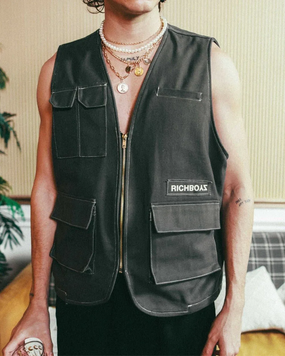 VINTAGE VALOR VEST - ASPHALT