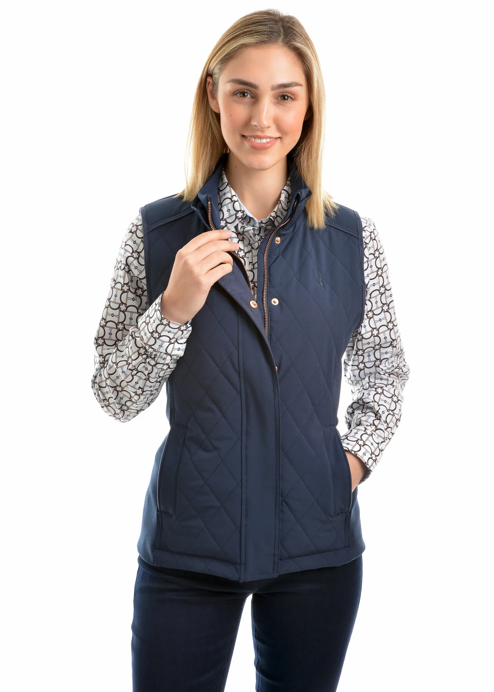 Women's Thomas Cook Dark Navy Pat Vest