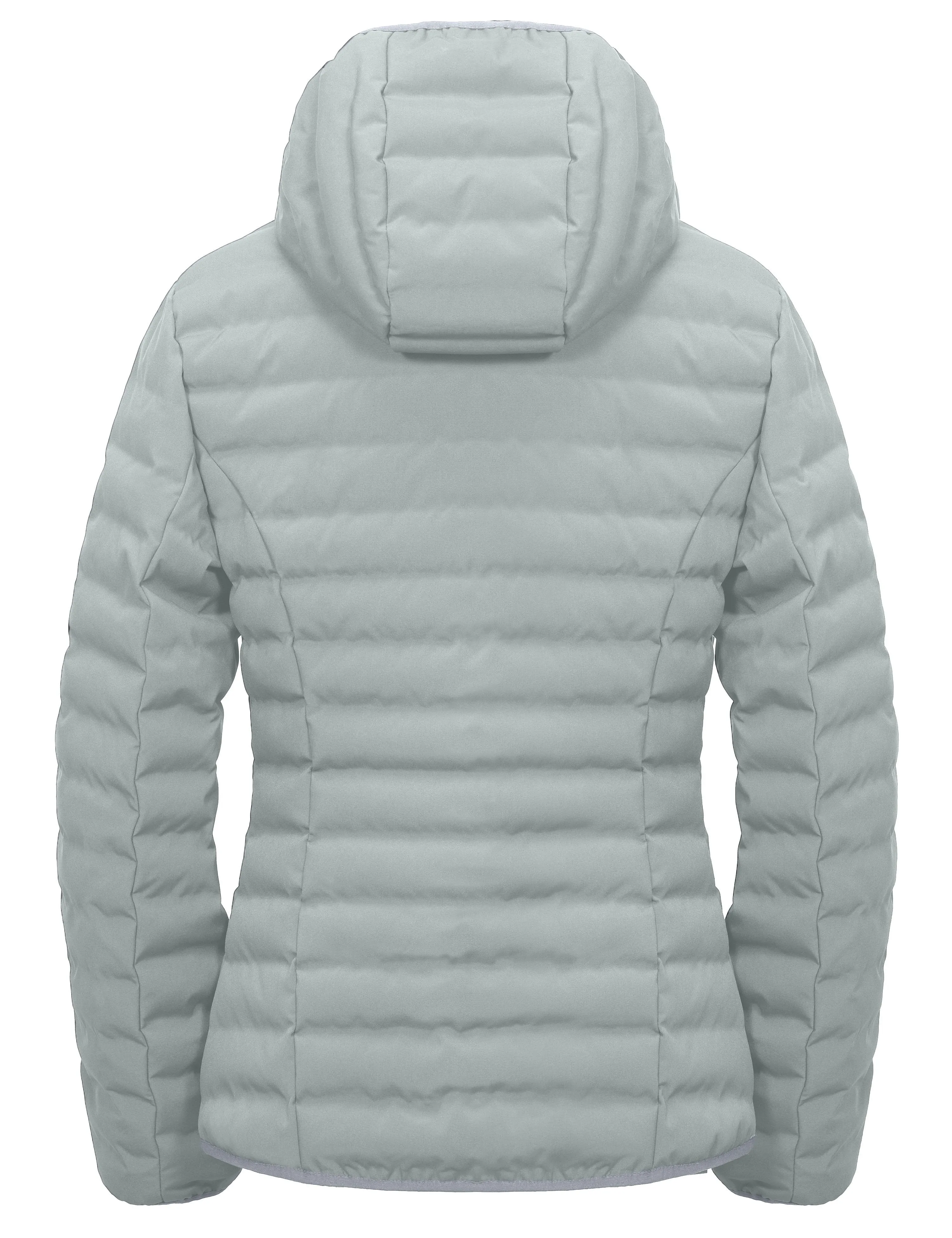 Women's Warm Waterproof Puffer Hooded Jacket